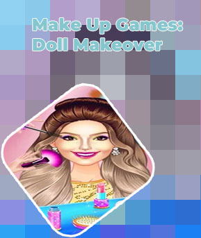 Doll makeup game